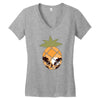 Tropical Pineapple Women's V-Neck T-Shirt