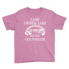 camp crystal lake counselor Youth Tee
