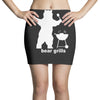 bear grills bbq funny Mini Skirts