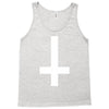 wasted youth inverted cross indie geek swag funny Tank Top