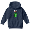 nintendo mario brothers piranha plant Youth Hoodie