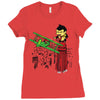save the princess Ladies Fitted T-Shirt
