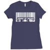 made in japan sticker vinyl decal barcode car window bumper jdm Ladies Fitted T-Shirt