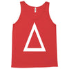 prism a triangle design graphic baseball jersey Tank Top
