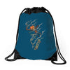 skate or burn! Drawstring Bags