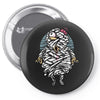 mummy invasion Pin-back button