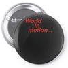 world in motion england italia 90 world cup football retro Pin-back button