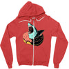 donut shark! Zipper Hoodie