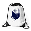 crystal seer Drawstring Bags