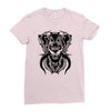 demon wolf Ladies Fitted T-Shirt