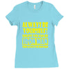 always be yourself t shirt Ladies Fitted T-Shirt