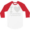 i love jogging 3/4 Sleeve Shirt