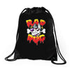 rad dog Drawstring Bags