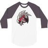 lycanroc (midnight) 3/4 Sleeve Shirt