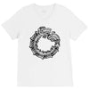 aztec tribal V-Neck Tee