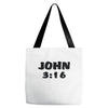 john 3 16 Tote Bags