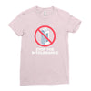 stop the intolerance Ladies Fitted T-Shirt
