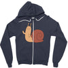 snail Zipper Hoodie