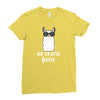 No Drama Llama Ladies Fitted T-Shirt