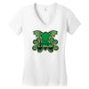 cthulhu mascot Women's V-Neck T-Shirt