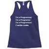 Revolution I Write Code Racerback Tank