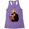 burns vs trump Racerback Tank