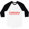 canada living the american dream 3/4 Sleeve Shirt