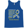 Supporting the Fighters Admiring the Survivors Honoring the Taken Tank Top