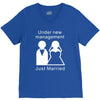 under new management   just married V-Neck Tee