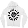 revived by coffee Zipper Hoodie
