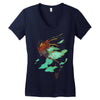 released Women's V-Neck T-Shirt