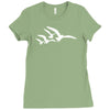 flying seagulls Ladies Fitted T-Shirt