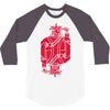 royal blues 3/4 Sleeve Shirt