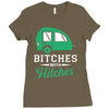 Bitches With Hitches Ladies Fitted T-Shirt