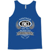 vintage quality without compromise 1963 aged to perfection Tank Top