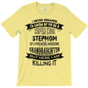 Super Cool Stepmom Of A Freaking Awesome Granddaughter T-Shirt