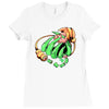 poison heart Ladies Fitted T-Shirt