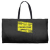 danger danger friend zone funny slogan Weekender Totes