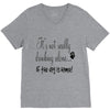 IT'S NOT REALLY DRINKING ALONE V-Neck Tee