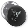armed chihuahua ox827 best trending Pin-back button