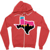 san antonio skyline spurs Zipper Hoodie