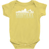 montana mountains Baby Bodysuit