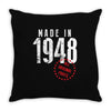 Made In 1948 All Original Parts Throw Pillow
