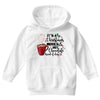 it's a christmas movies and hot chocolate kind of day Youth Hoodie