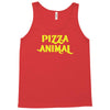 pizza animal funny diet gym gift new Tank Top