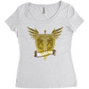 Dungeon Shield And Sword T-Shirt Women's Triblend Scoop T-shirt