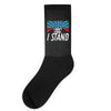 I Don't Kneel Socks
