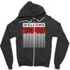 welcome heapy newyear Zipper Hoodie