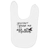 you can't scare me i'm a mother Baby Bibs