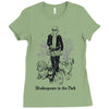 shakespeare in the park Ladies Fitted T-Shirt